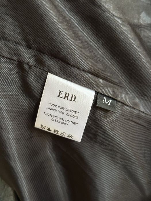 Enfants Riches Deprimes Blue Spanish Elegy Leather Jacket