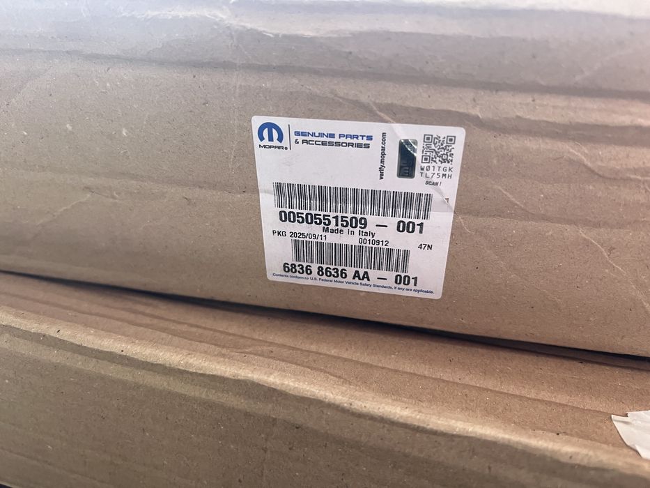 Накладки Арки крила Stelvio