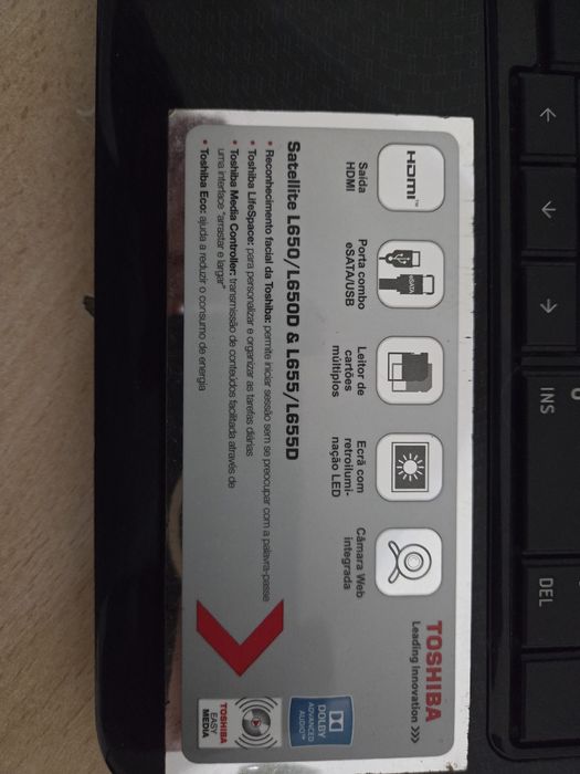 Portátil Toshiba Satellite L650
