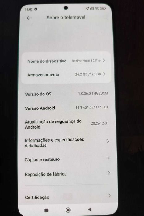 Xiaomi Redmi Note 12 Pro 128G 4G