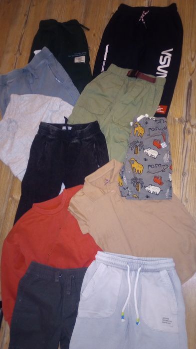 Paka ubranek chłopiec 116/122