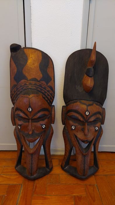Conjunto Máscaras Arte Africana