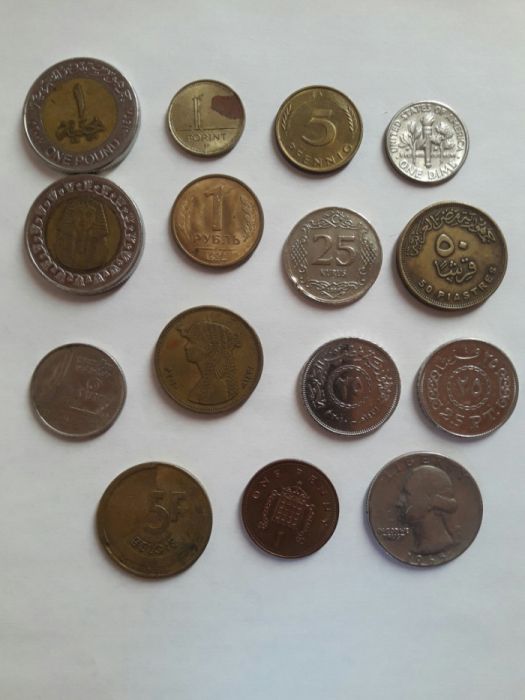 Монеты ссср, рубль, ленин, США, Африка, Азия, разных стран мира