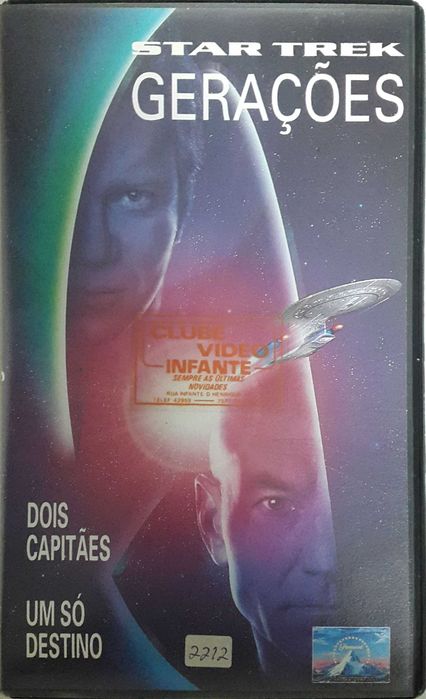 89° Pack de 8 filmes VHS