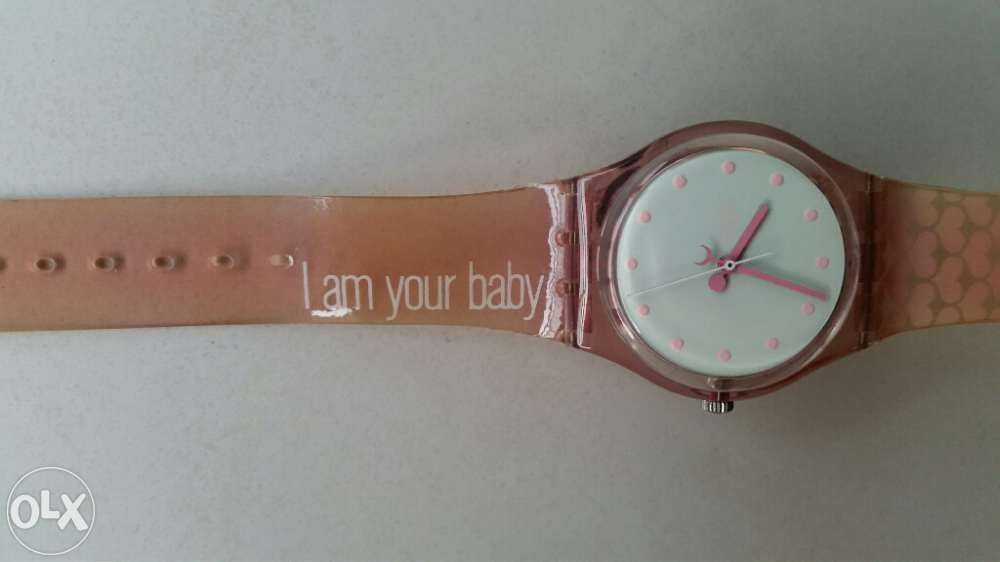 Relógio Swatch "I am your baby"