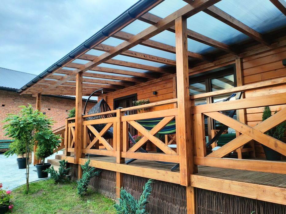 Zadaszenie tarasu - Pergola ogrodowa - Altana ogrodowa - Konstrukcje d