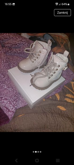 Nowe botki dziewczynka 22  deezee