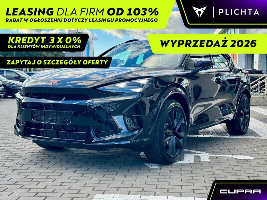 Cupra Formentor Black Edition Edge, Dynamica, inteligent, Immersive, RABAT - 21 000 zł