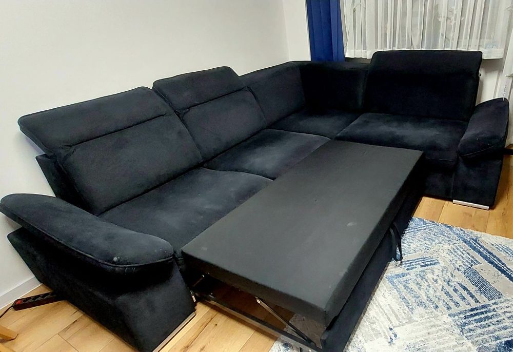 Narożnik z funkcją spania