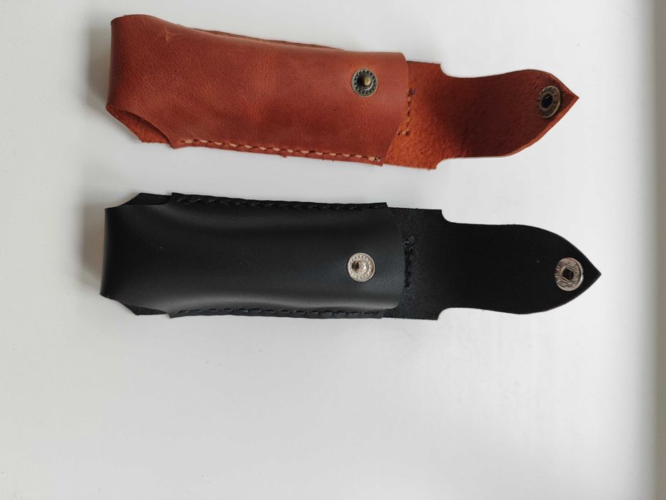 Чохол для ножа Opinel №8. Шкіряний, зі шкіри. Кожаный чехол Опинель