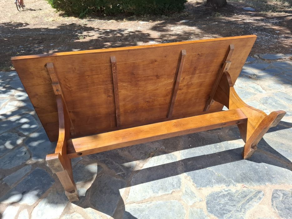 Mesa Rustica 2m x 1m + 8 Cadeiras