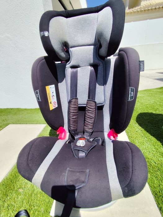 Babify Cadeira Auto On board 360º 0/1/2/3 Preto/Cinza