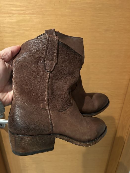 NOVO Catarina Martins botas pele 37 botins