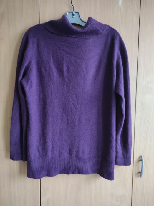 Kaszmirowy golf damski rozmiar XL