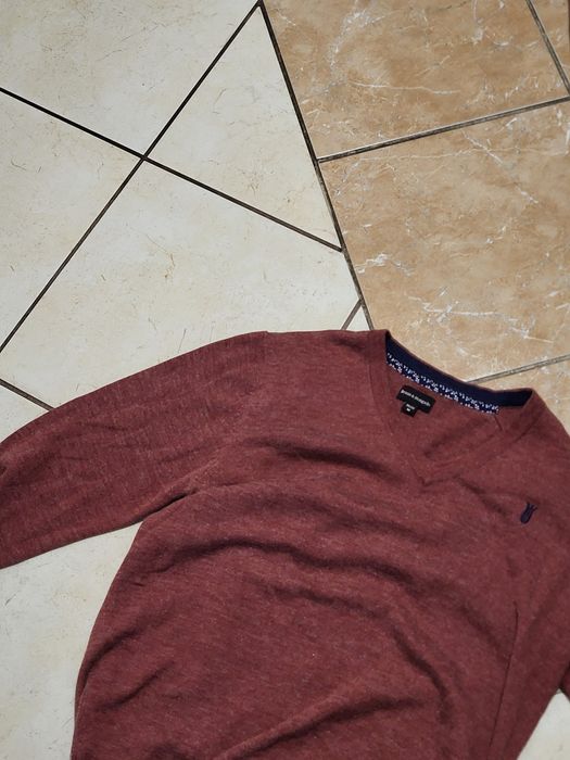 sweter wełniany r. L Marine Clasics Sebago zimowy ciepły w góry