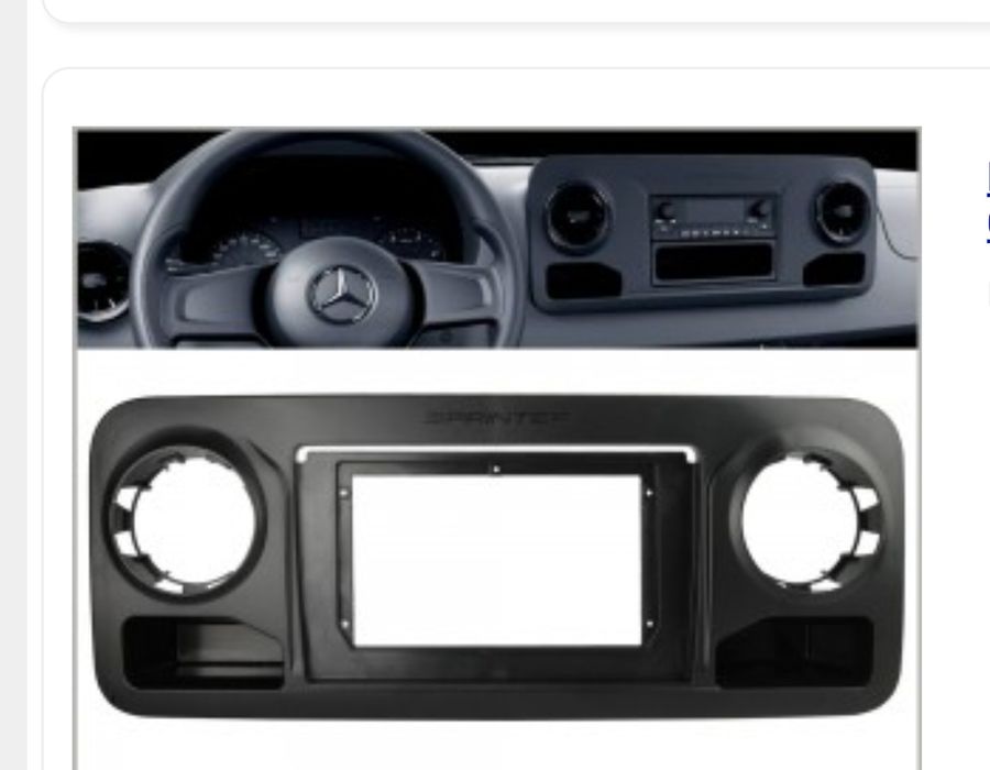 Штатная магнитола Mercedes Sprinter android GPS WiFi 2018+