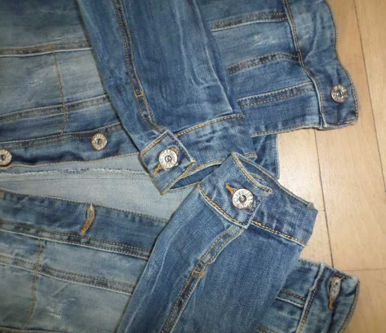 Идеал сост! Джинсовая куртка женская размер  S 40-42