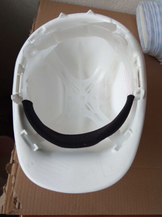 Capacete de proteção Branco como novo