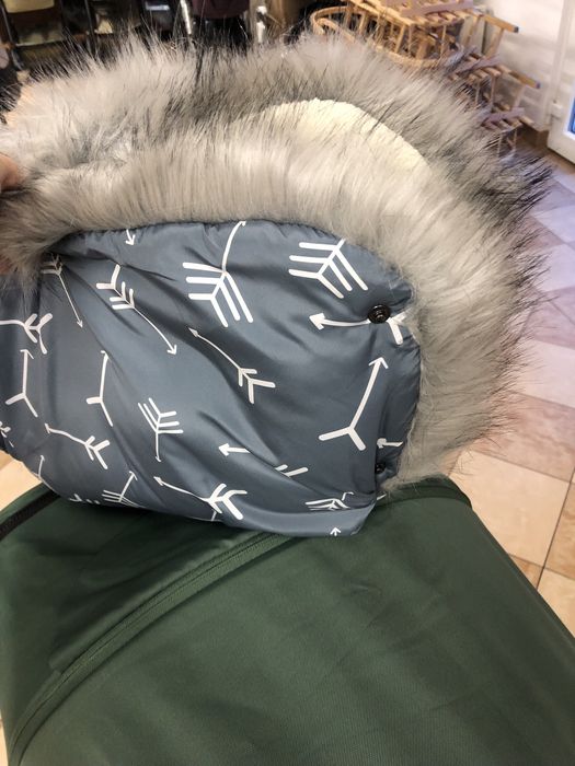 Nowy zestaw spiworek plus mufka