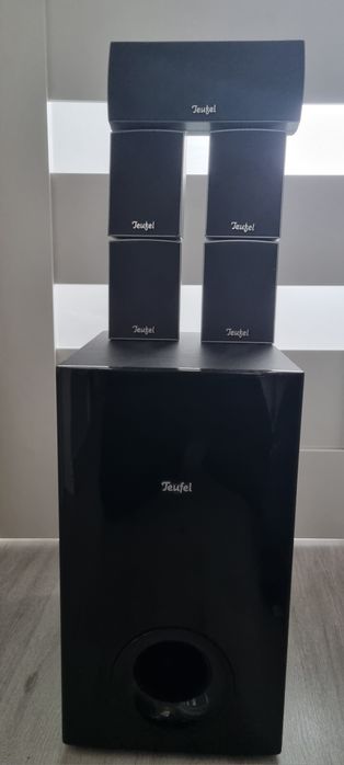Teufel  subwoofer  i  kolumny