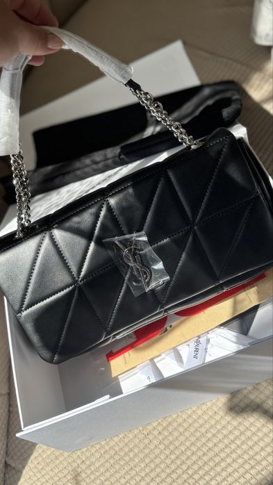 Жіноча сумка в стилі YSL, нова, шкіряна