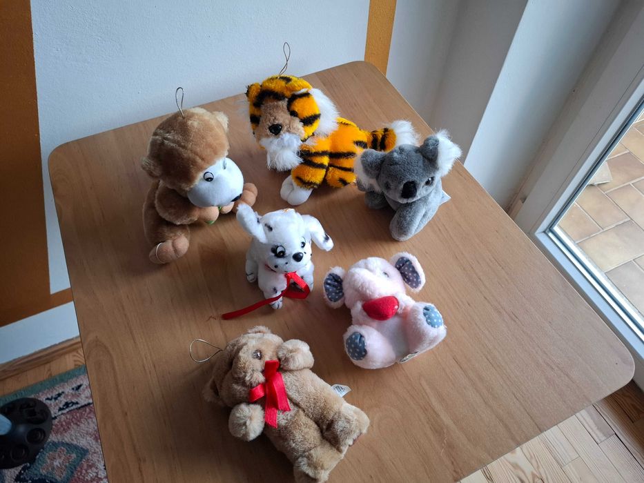 Zestaw 6 pluszaków dla dzieci