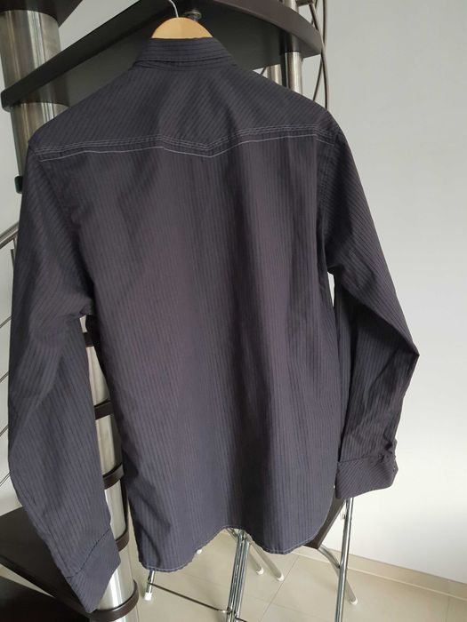 Bawełniana koszula męska L - XL stan bardzo dobry