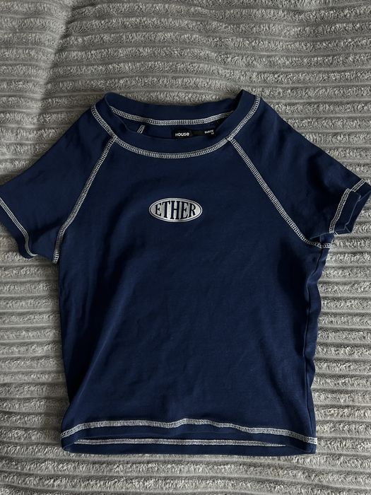 Синій топ house розмір m