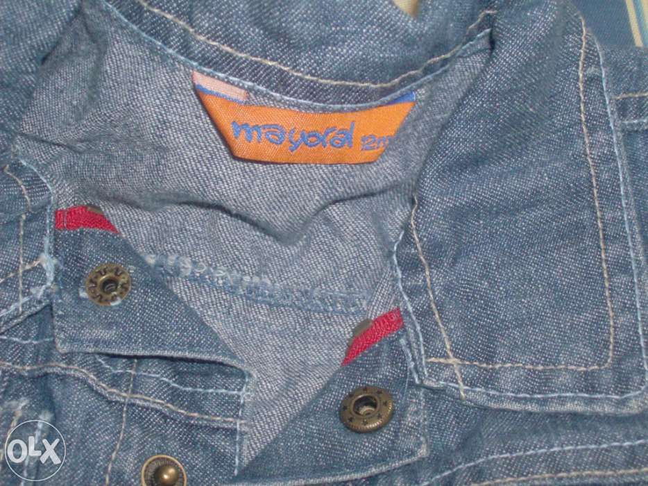 Casaco de ganga Mayoral(2 em 1) - 12 meses