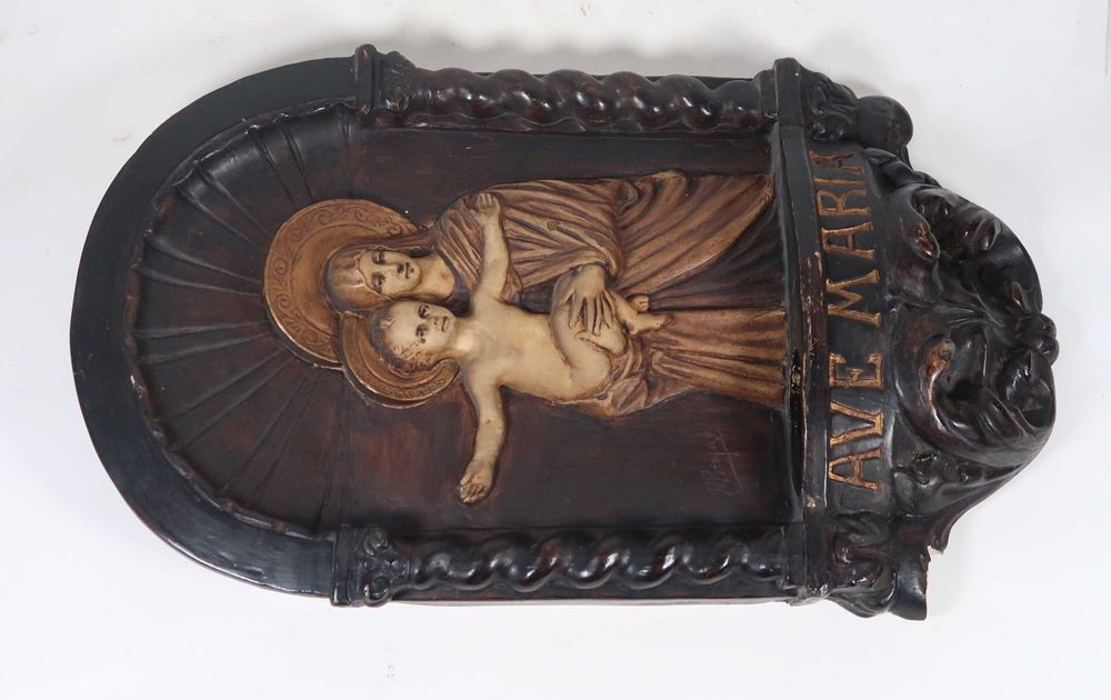 Virgem Santíssima com o Menino - A. Peyro Mezquita (1882/1954) - 53 cm