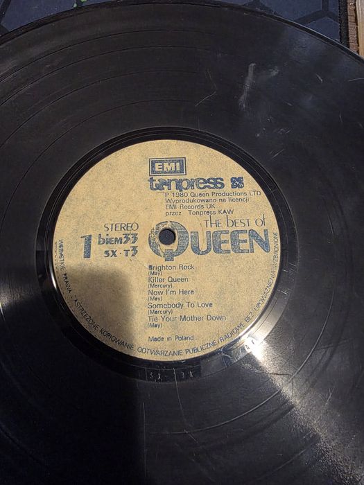 Płyta winylowa 2 stronna Queen