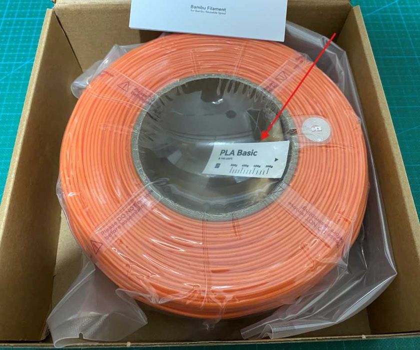 Bambu Lab PLA Basic без котушки