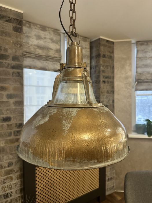 Вінтажна люстра, ретро лампа, світильник