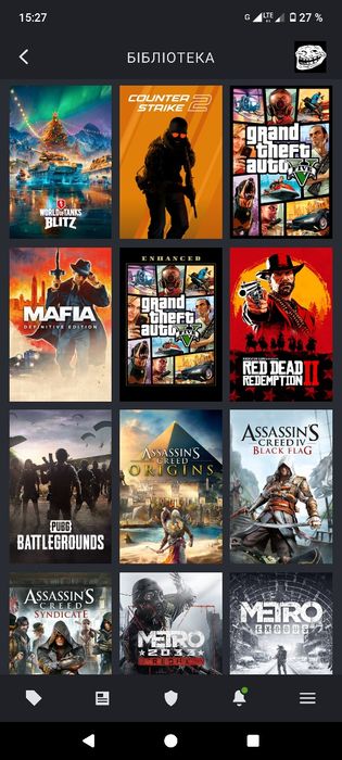 Продам Steam акаунт