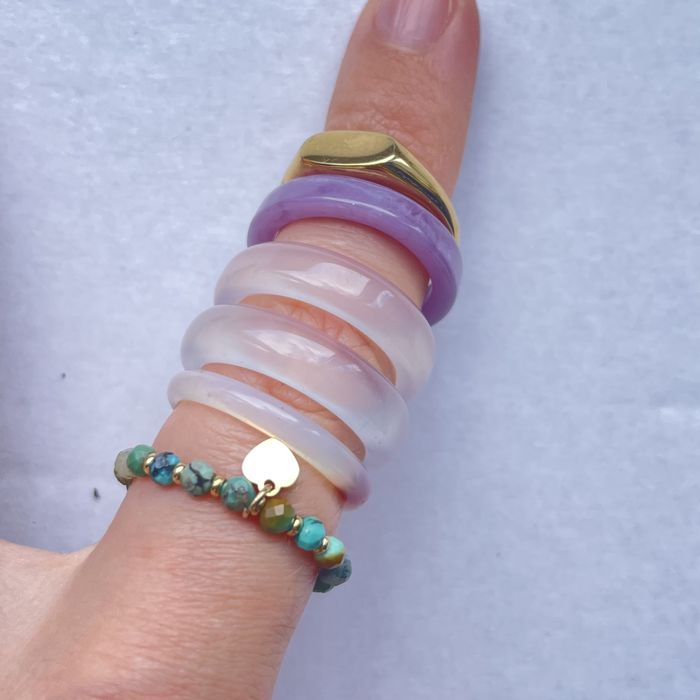 Набір біжутерія сережки обручки