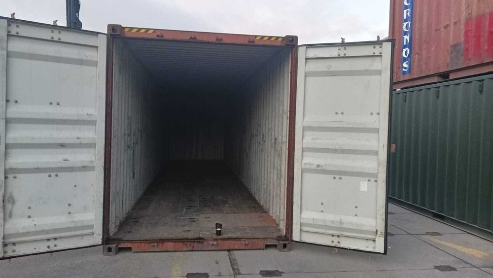 Używany kontener morski, szczelny, sprawny, 40 High Cube, CW – PK