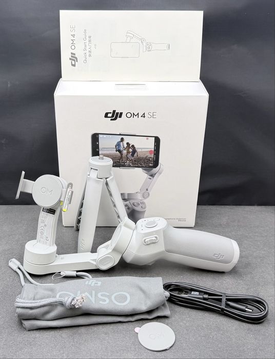 Jak Nowy. DJI OM 4 SE (Osmo Mobile 4 SE). Lombard Łódź.