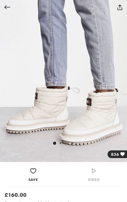 Дутики Tommy Hilfiger оригинал