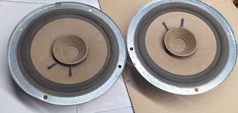 Głośniki dużej mocy 4OHM