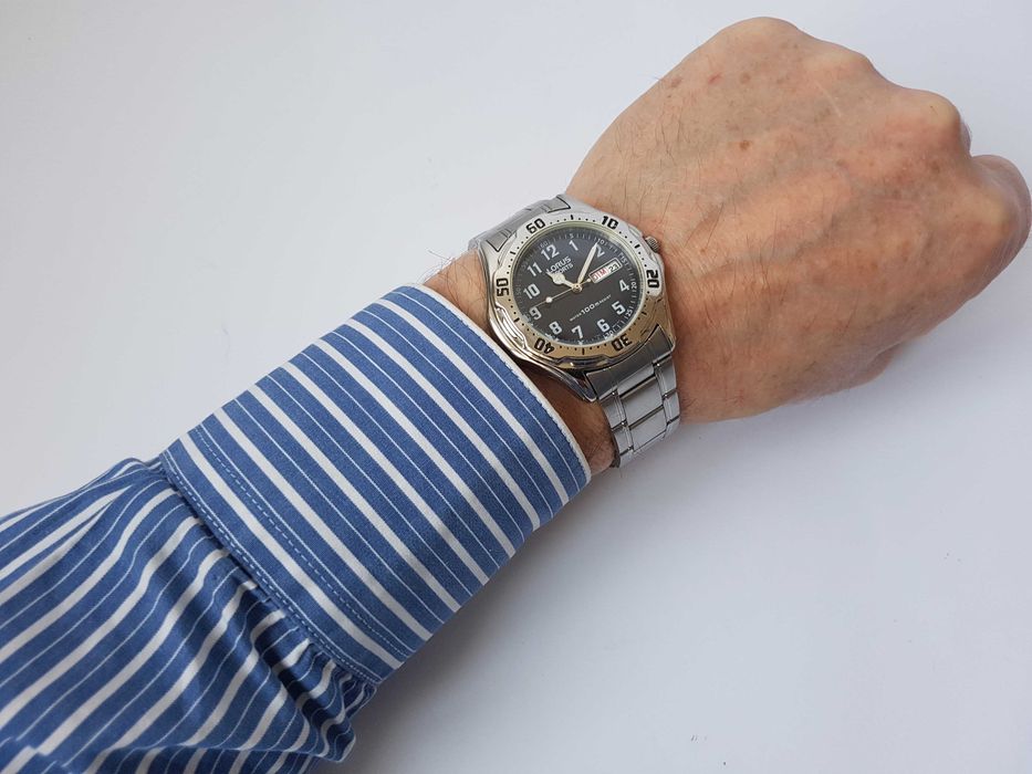 Годинник Lorus sports v743-8b40, кварц (Seiko-Epson), нержавійка