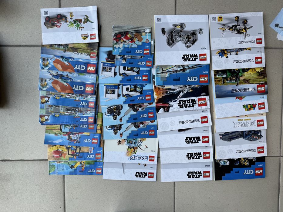 Instrukcje Lego, Technics, Star Wars, Creator, Ninjago