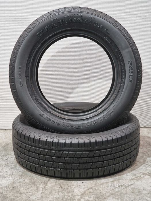 2 Pneus 215/65R16 CONTINENTAL Semi Novos