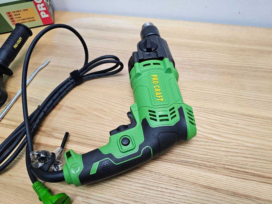 Дрель Двухскоростная 0-1200/0-3200 об ProCraft PS1700 1050Вт +Гарантия