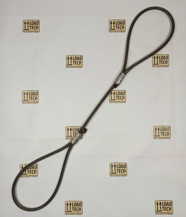 Строп канатний сталевий СКП СКК 4СК 2СК 1СК СКЦ Чалка Втулка Заплітка