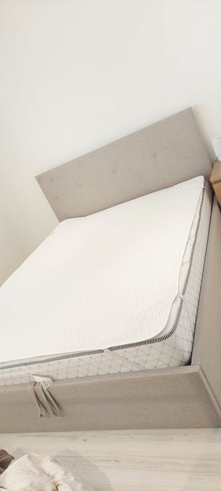 PACK Cama Casal 160x200 c/ Arrumação (Sleep8) + Colchão Astoria
