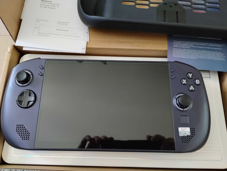 Konsola, handheld Lenovo Legion Go S, SteamOS, Z1 Extreme