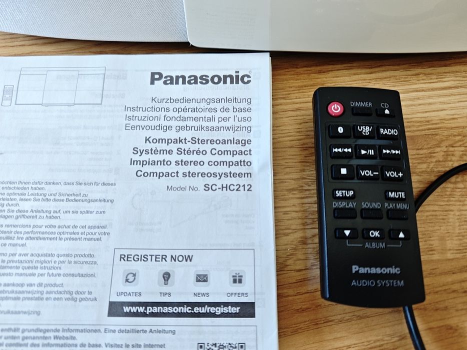 Aparelhagem WI-FI Panasonic SC-HC212