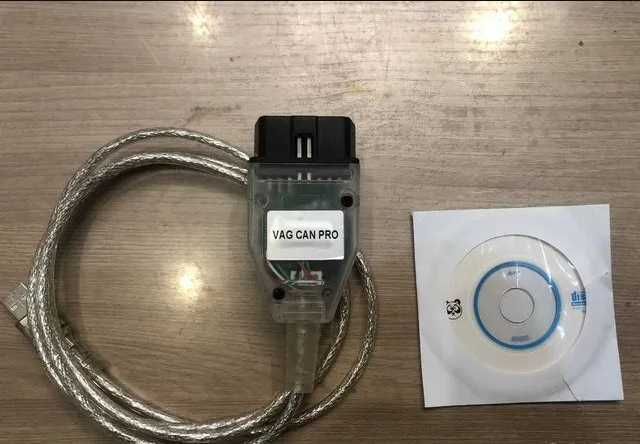 Диагностический кабель ваг кан про с ключем usb vag