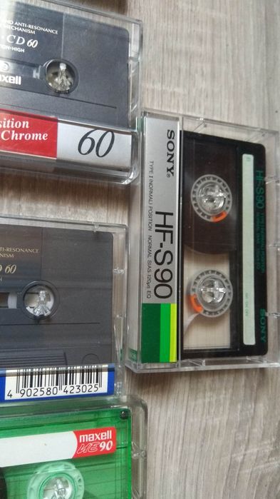 Аудіокасета AGFA BASF TDK AMPEX Universum Sony maxell Nor/chrome/metal
