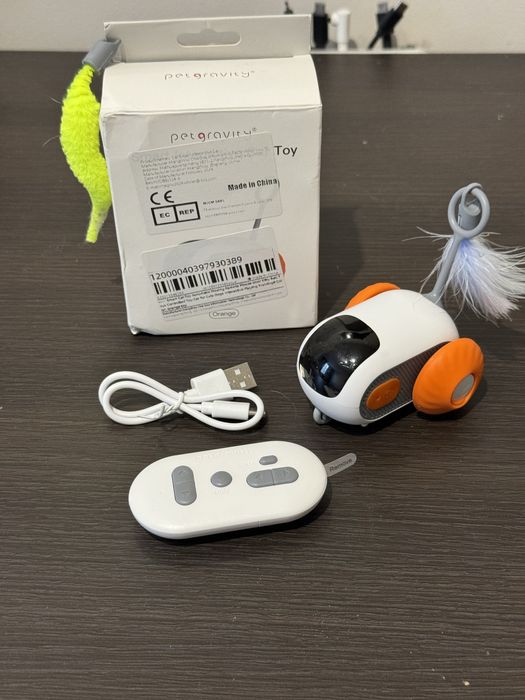 Ruchoma interaktywna zabawka dla kota